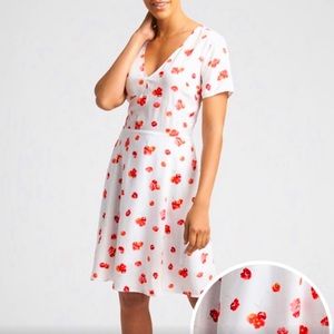 GAP Poppy Print Dress - Size 8 (runs smaller)